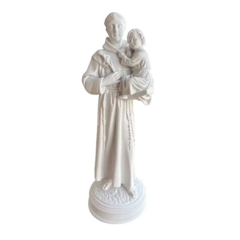 Santo Antônio - Pó de Mármore - 30cm