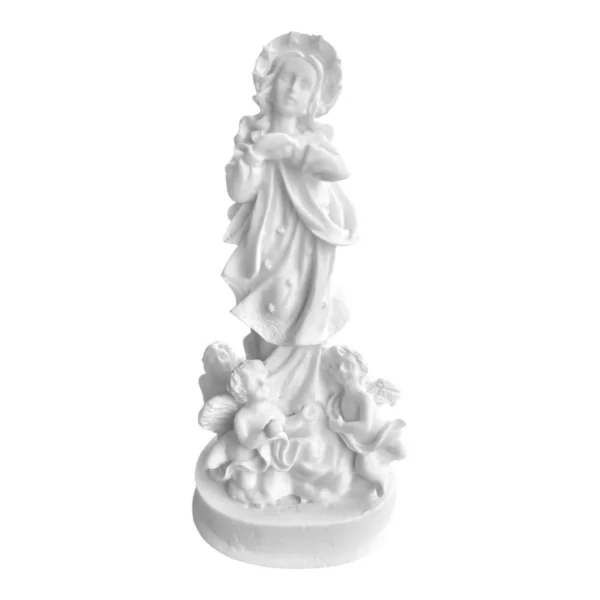N.Sra da Conceição - Pó de Mármore - 12cm