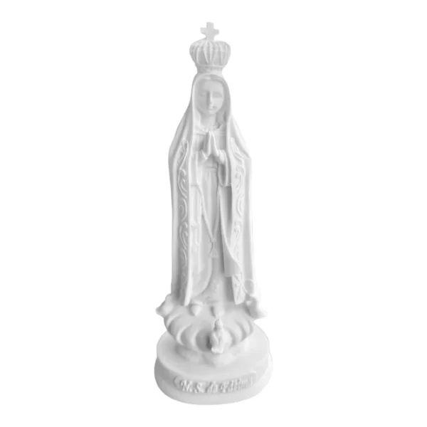 N.Sra de Fátima - Pó de Mármore - 15cm