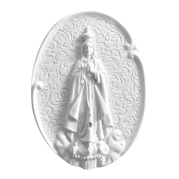 Medalha N.Sra de Fátima - Pó de Mármore