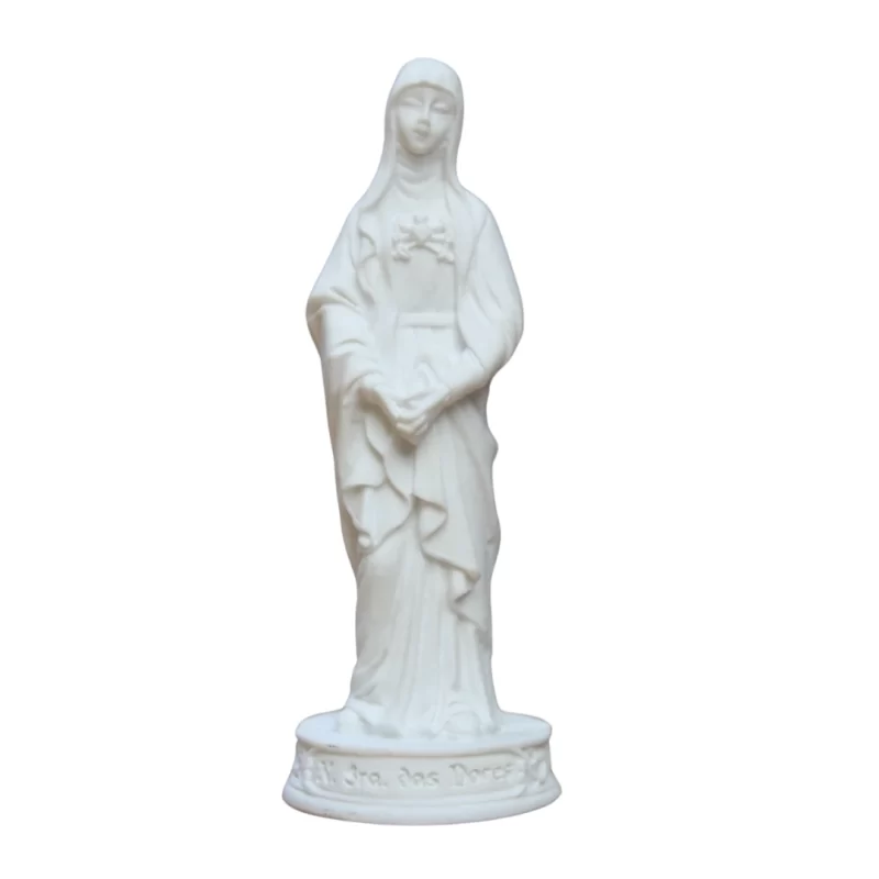 N.Sra das Dores - Pó de Mármore - 9cm
