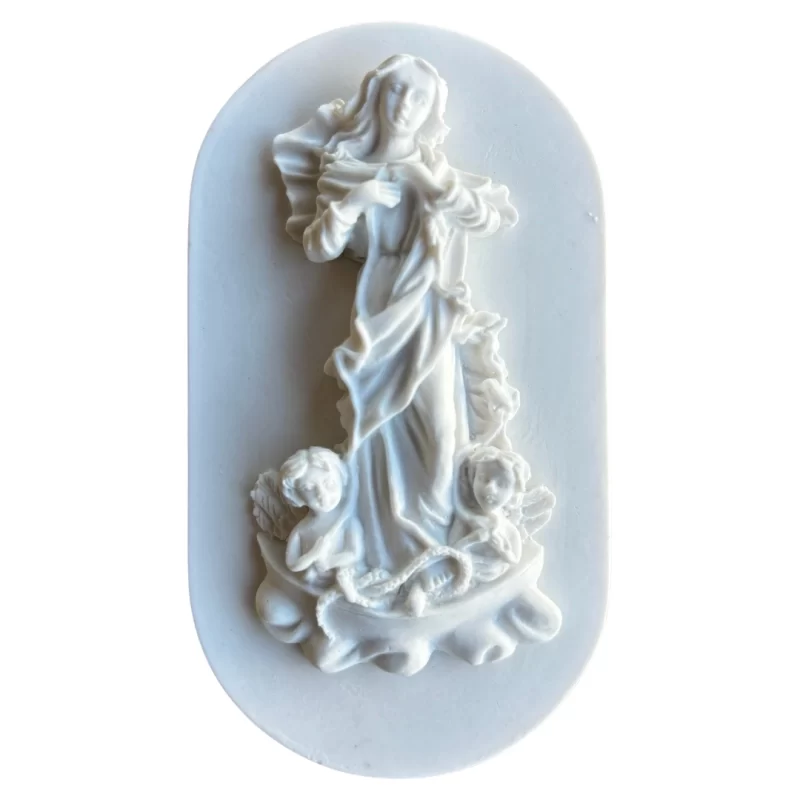 Placa Desatadora dos nós - Pó de Mármore - 11,5x6,5cm