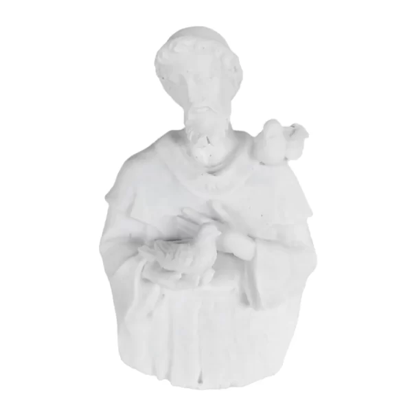 Aplique São Francisco  - Resina - 6x4cm
