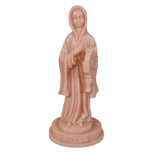 Santa Clara - Resina - 12cm