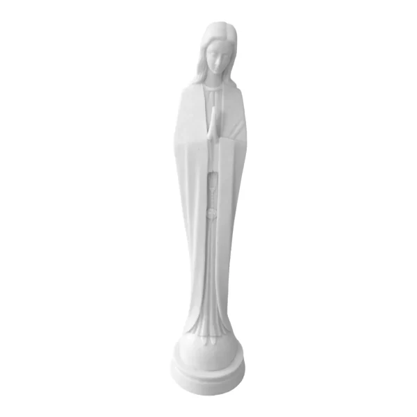 N.Sra do Silencio - Pó de Mármore - 18cm