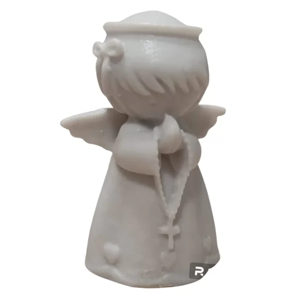 Anjinho Amém com lacinho - Resina - 7cm
