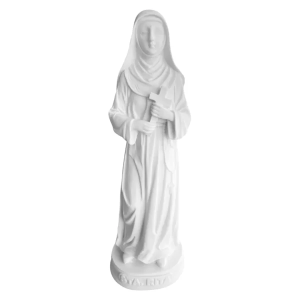Santa Rita - Pó de Mármore - 20cm