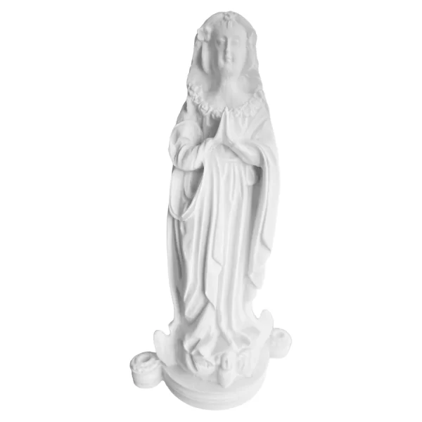N.Sra Aparecida Sem Manto - Pó de Mármore - 20cm