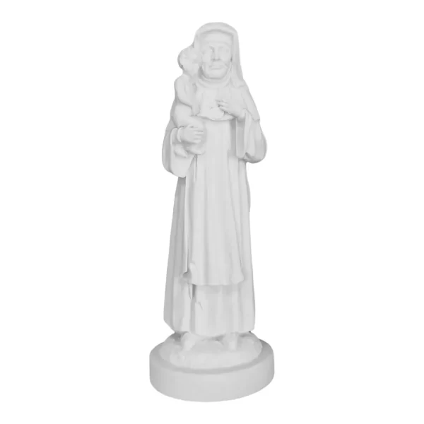 Santa Dulce - Pó de Mármore - 19cm