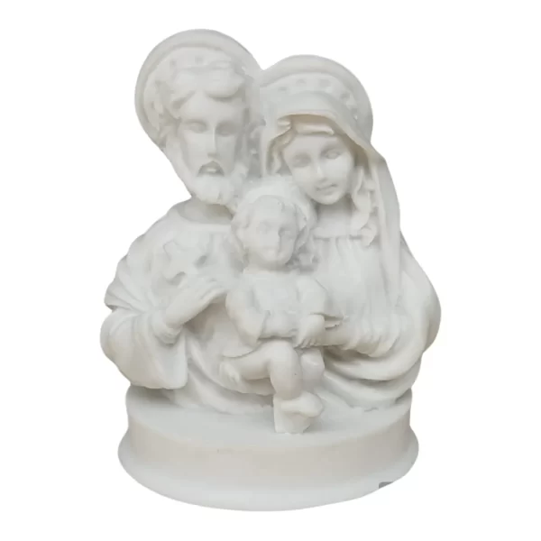 Busto Sagrada Familia - Resina - 7,2altx6largx4,7profcm