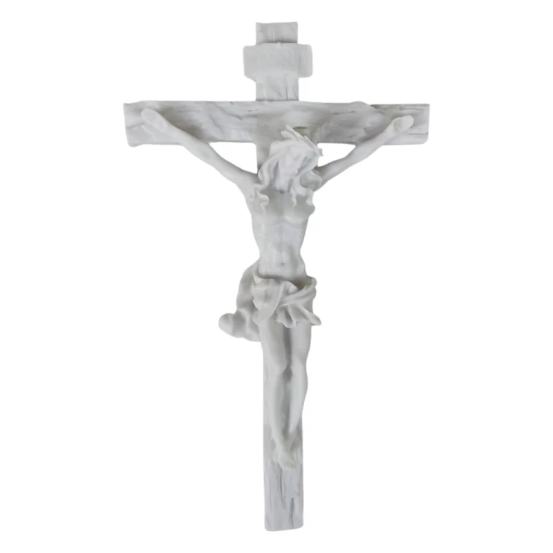 Cristo na Cruz - Resina - 26,8x15,7cm