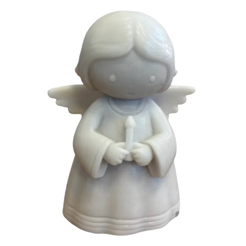 Anjinho Vela - Resina - 7cm