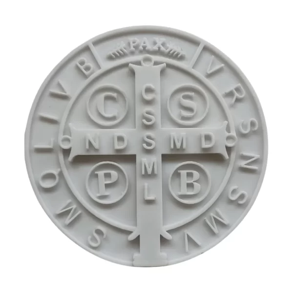 Medalha de São Bento 20cm - Resina - 20cm