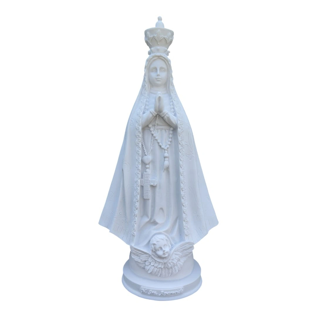 N. Sra Aparecida - Pó de Mármore - 31cm