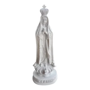 N.Sra de Fátima - Pó de Mármore - 15cm