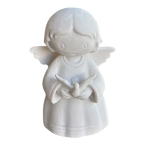 Anjinho da Paz - Pó de Mármore - 7cm