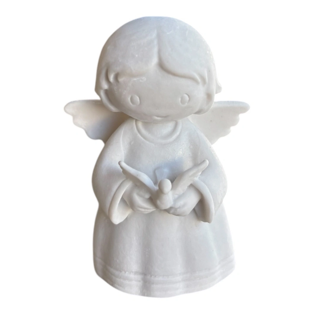 Anjinho da Paz - Pó de Mármore - 7cm