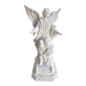 Anjo da Guarda - Pó de Mármore - 19cm