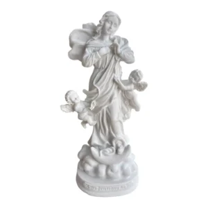 N.Sra Desatadora dos Nós - Pó de Mármore - 15cm