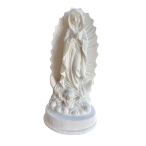 N.Sra de Guadalupe - Pó de Mármore - 9cm