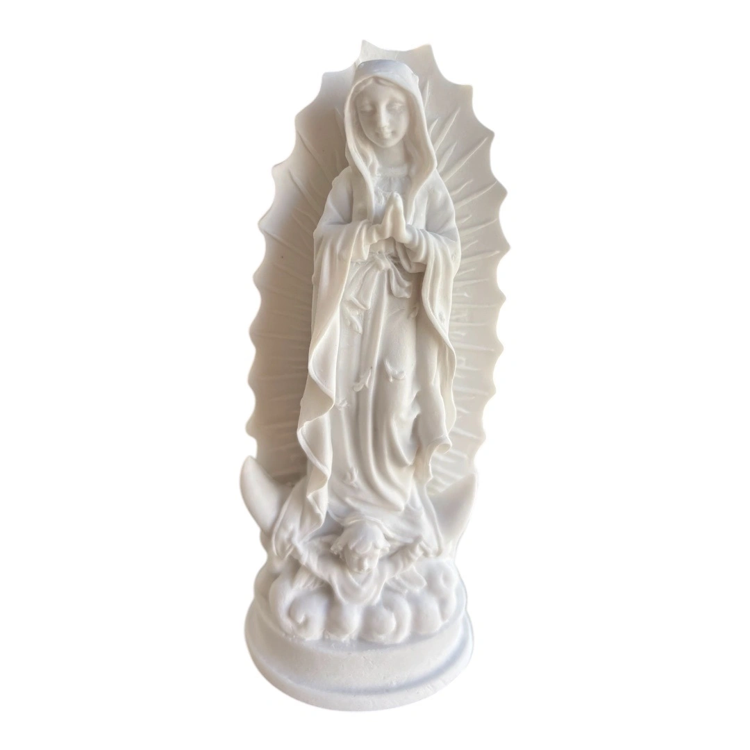 N.Sra de Guadalupe - Pó de Mármore - 11cm