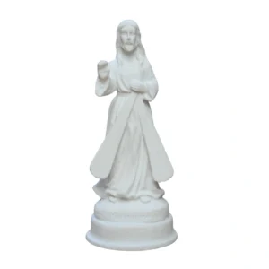 Jesus Misericordioso - Pó de Mármore - 10cm