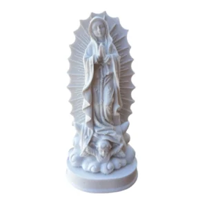 N.Sra de Guadalupe - Pó de Mármore - 13cm