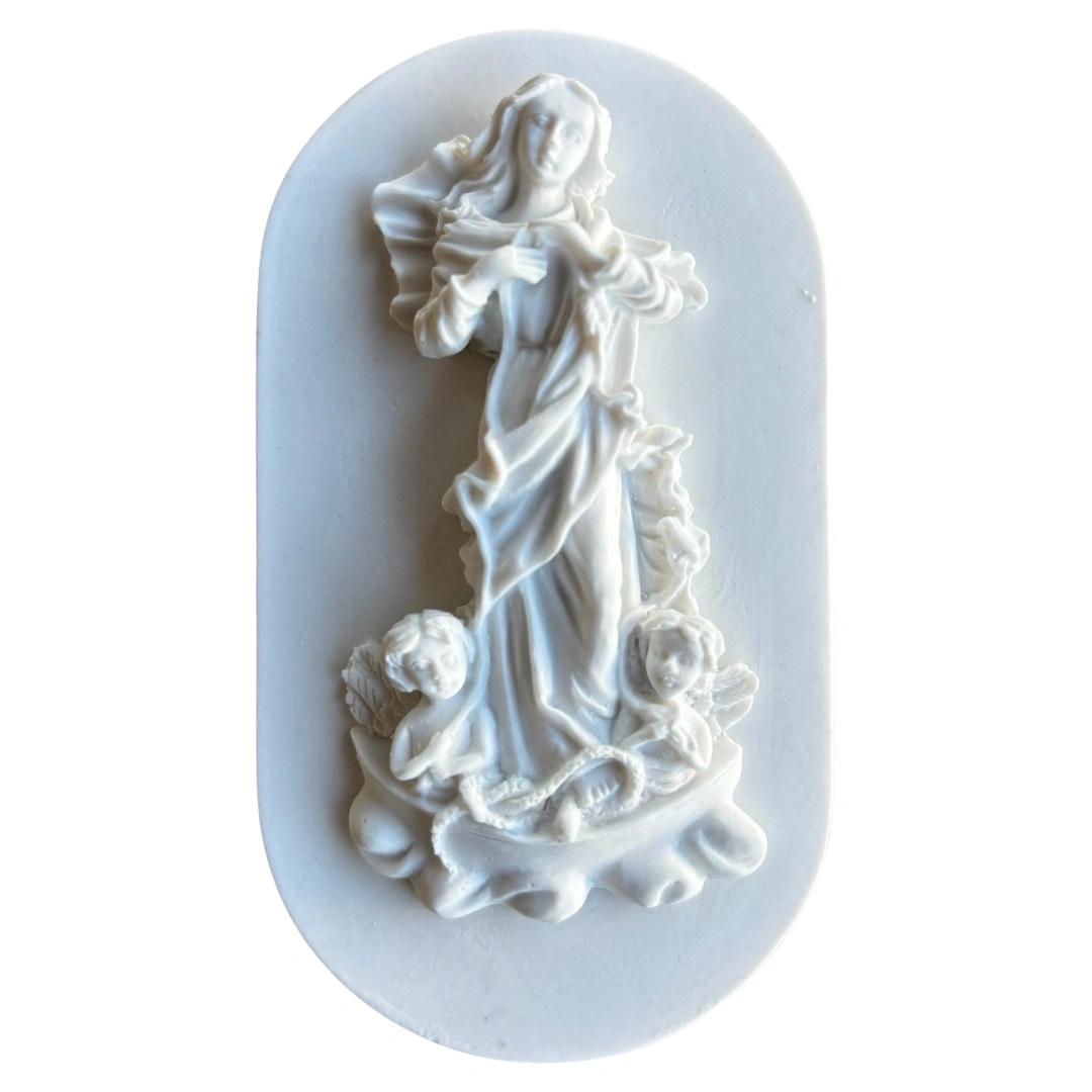 Placa Desatadora dos nós - Pó de Mármore - 11,5x6,5cm