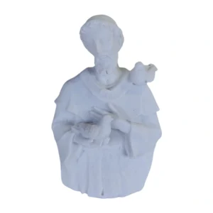 Aplique São Francisco - Resina - 6x4cm