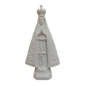 Aparecida Bandeira II - Pó de Mármore - 22cm