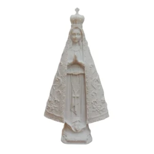 Aparecida Bandeira II - Pó de Mármore - 17cm