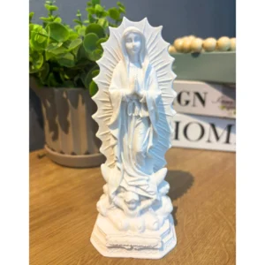 N.Sra de Guadalupe - Pó de Mármore - 16cm