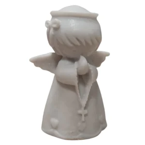Anjinho Amém com lacinho - Resina - 7cm