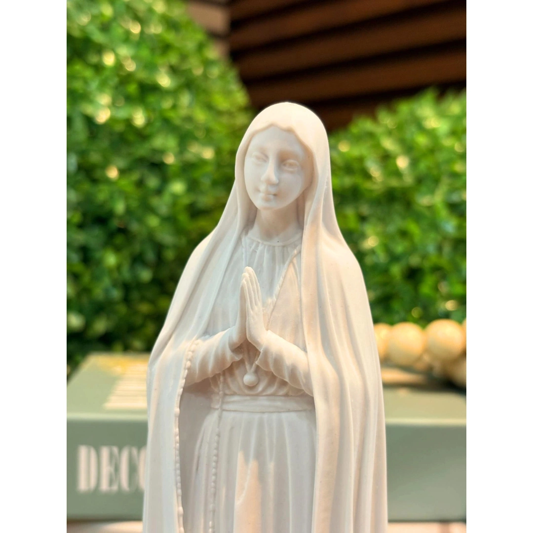 N.Sra de Fátima - Pó de Mármore - 24cm - Imagem 2