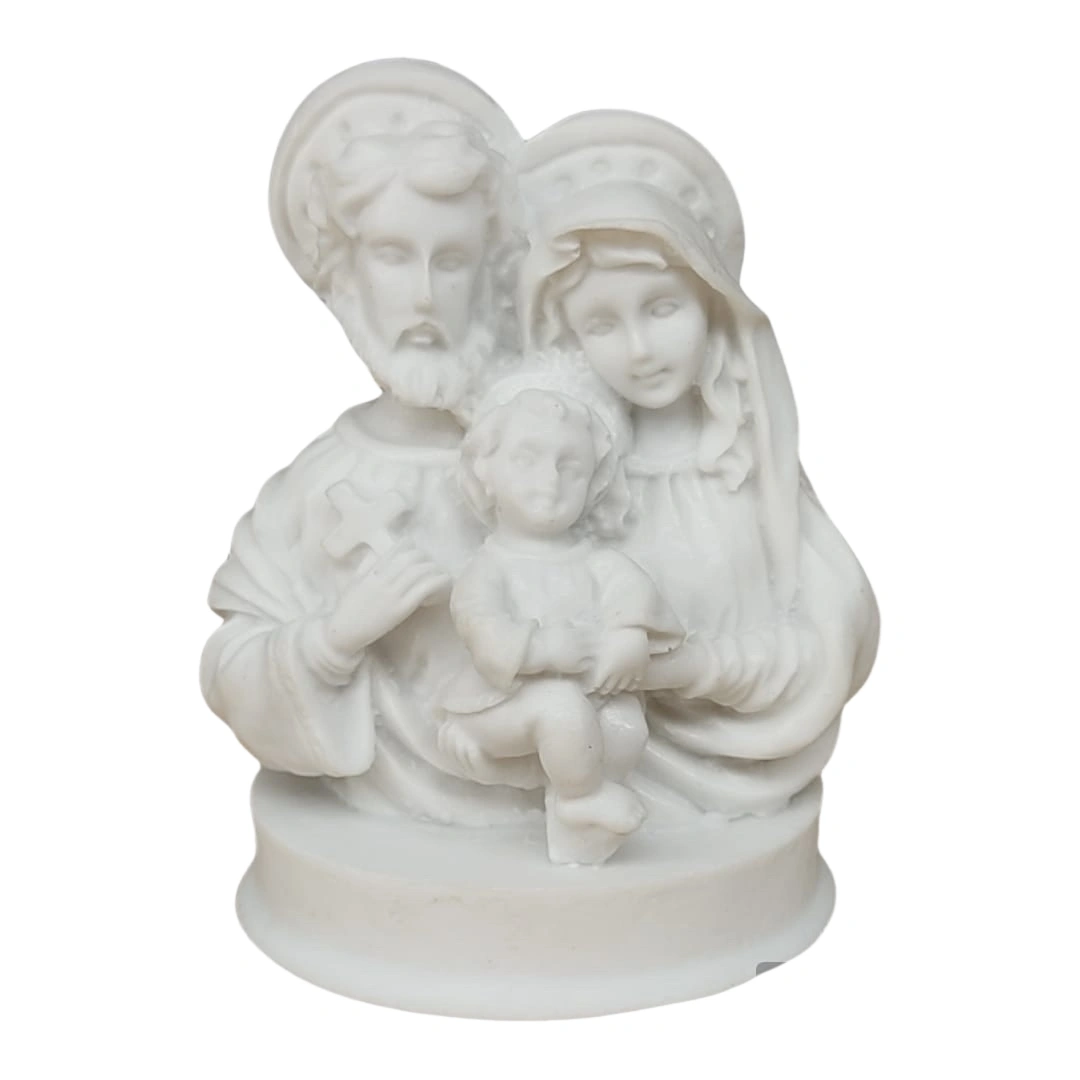 Busto Sagrada Familia - Resina - 7,2altx6largx4,7profcm