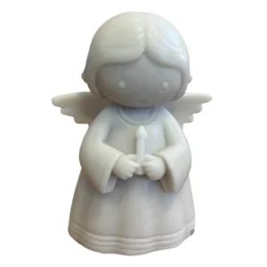 Anjinho Vela - Resina - 7cm