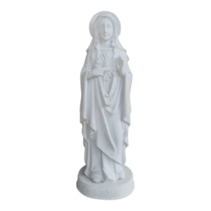 Imaculado Coração de Maria - Pó de Mármore - 20,5cm