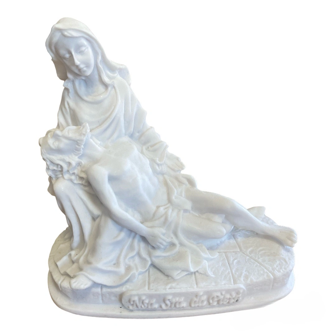 Pietá - Pó de Mármore - 8,5cm