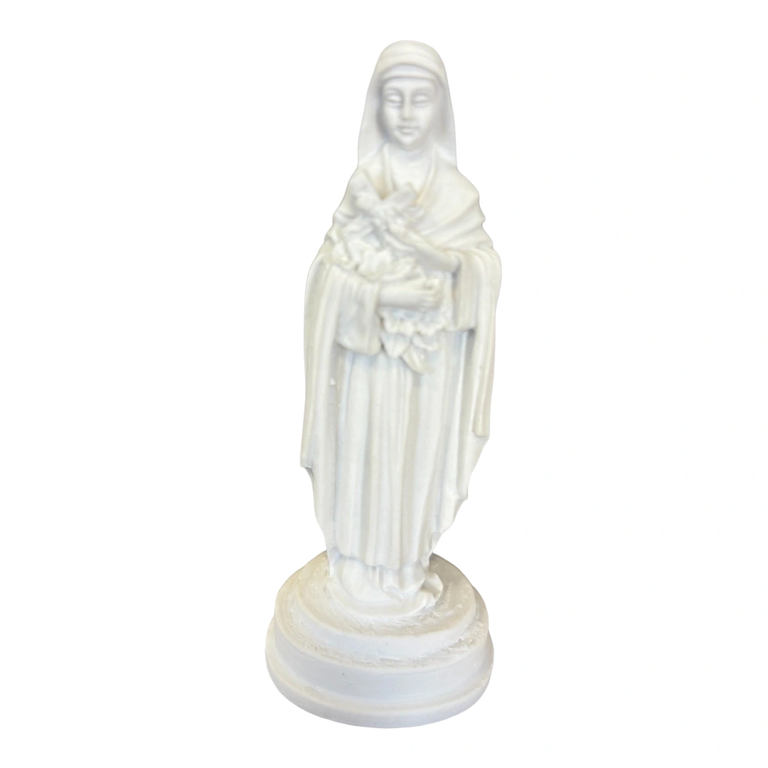 Santa Terezinha - Pó de Mármore - 12cm