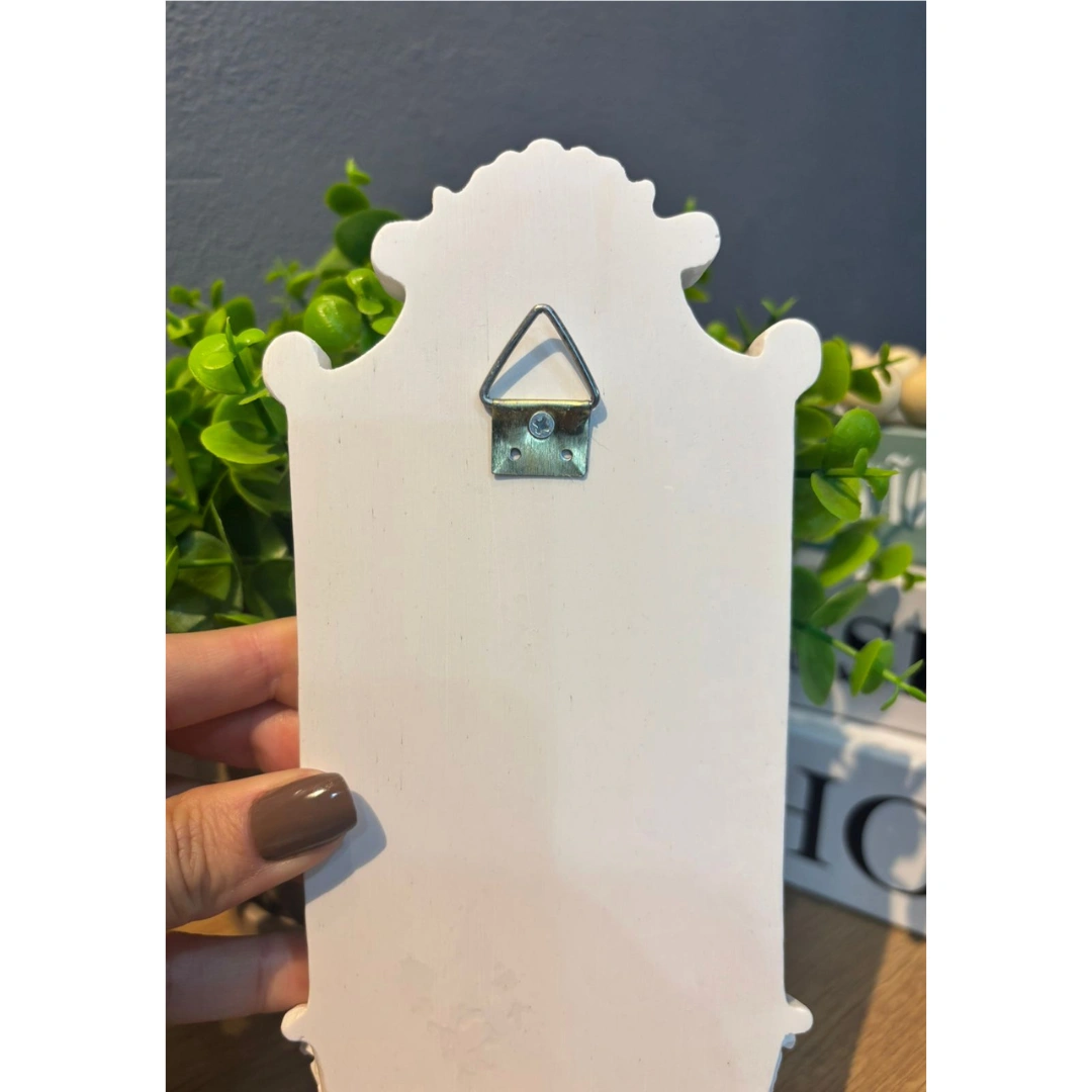 Pia Colonial N.Sra das Graças - Pó de Mármore - 21x9,5cm - Imagem 3