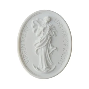 Medalha Desatadora dos Nós - Pó de Mármore - 15x12cm