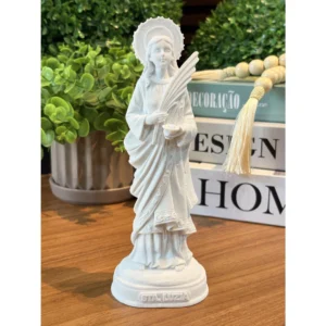 Santa Luzia - Pó de Mármore - 20cm