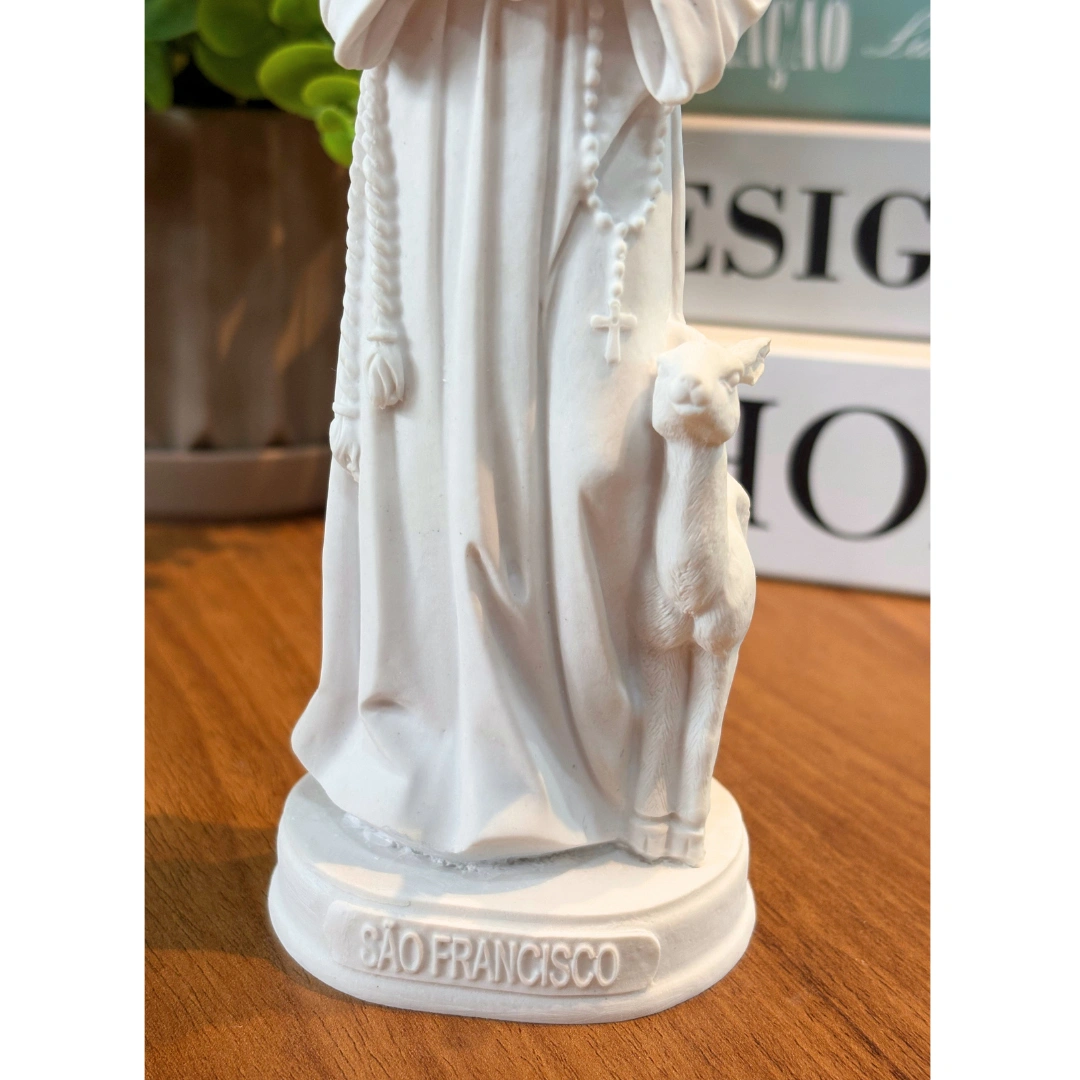 São Francisco - Pó de Mármore - 20cm - Imagem 3