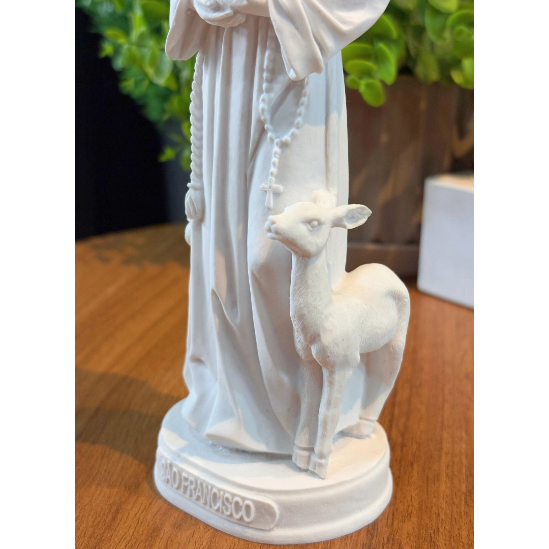 São Francisco - Pó de Mármore - 20cm - Imagem 4