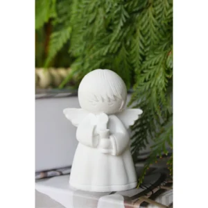 Anjinho Primeira eucaristia (FEM) - Pó de Mármore - 7cm