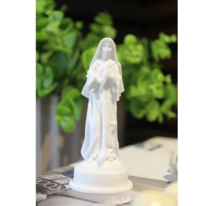 Santa Rita - Pó de Mármore - 9cm