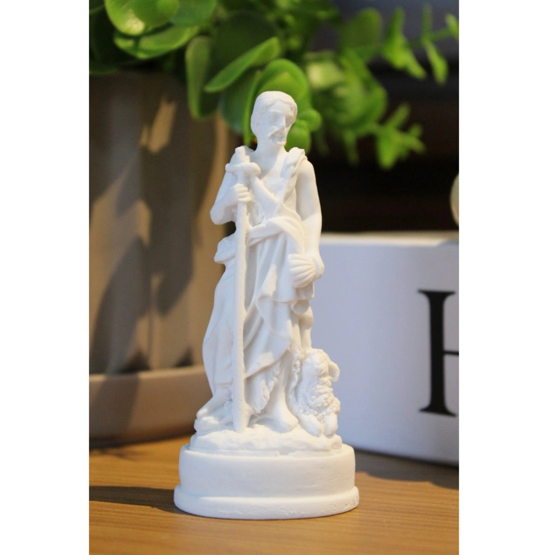 São João Batista - Pó de Mármore - 9cm