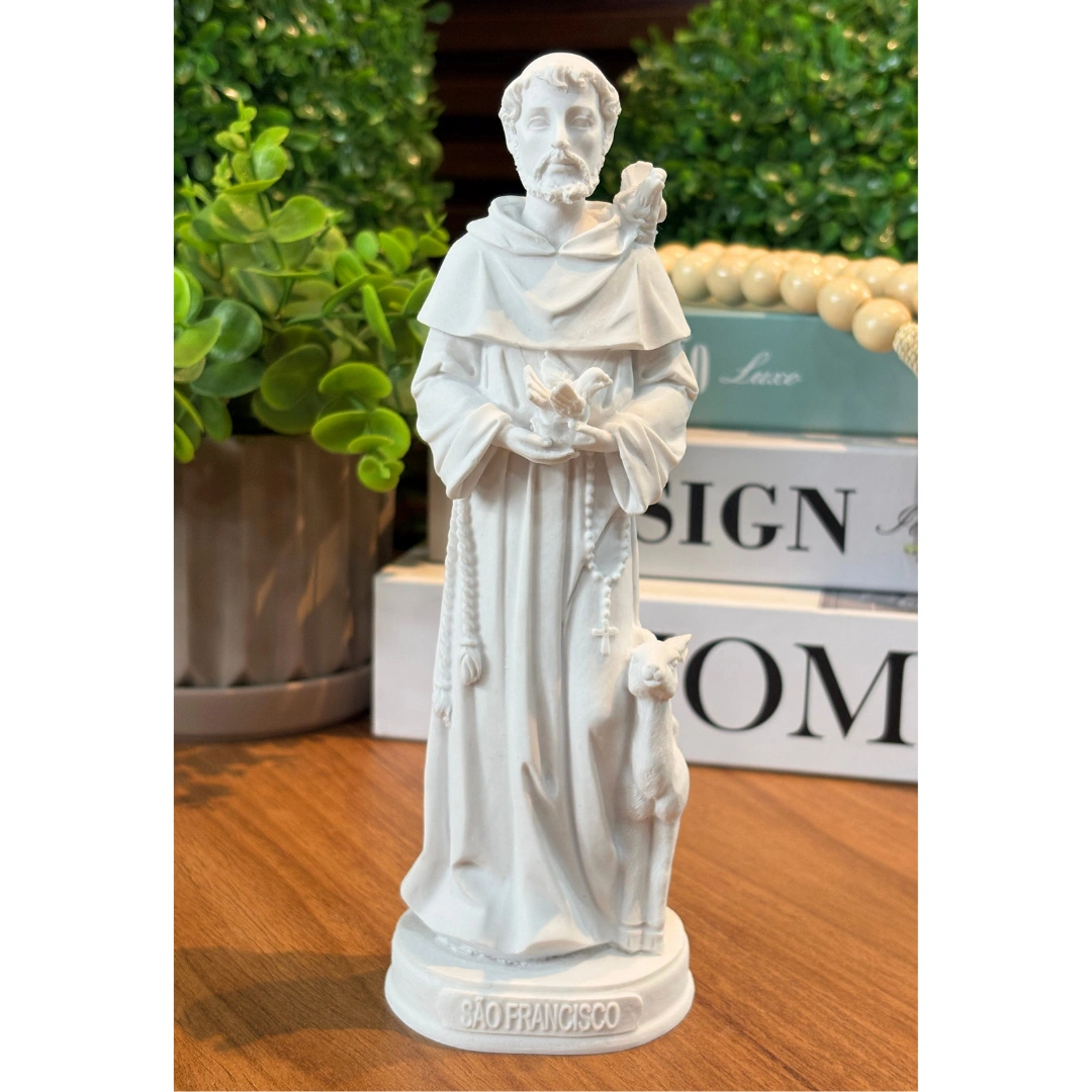 São Francisco - Pó de Mármore - 20cm